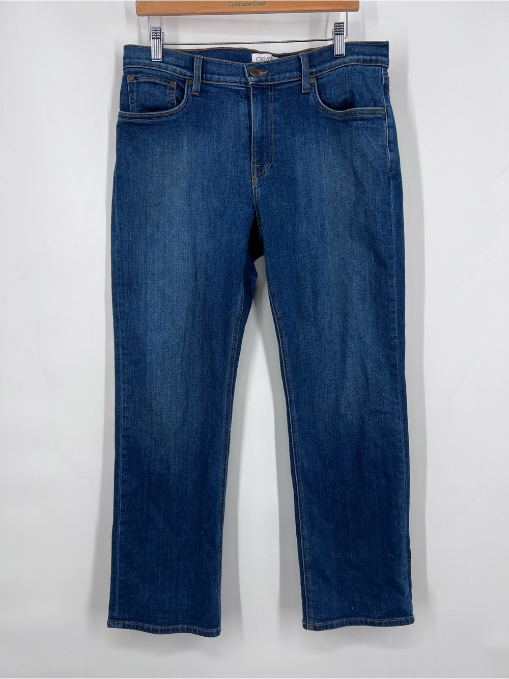 Tecovas Men’s Standard Straight Jeans Medium Wash 33 x 30